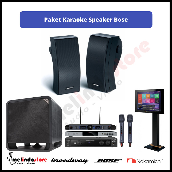Paket Karaoke Speaker Bose 251 | Lengkap